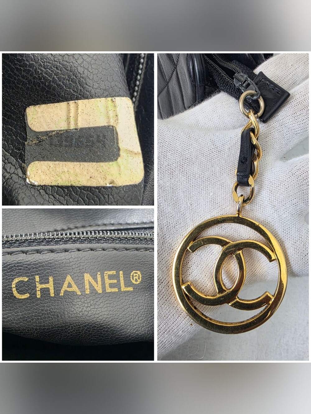 Auth Chanel Quilted Lambskin Leather Waist/Belt Bag - Picture 5 of 11